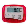 Pedometer Made Of ABS w/ Both Kilometers & Miles